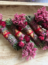 Load image into Gallery viewer, Strawberry, Sage and Cedar Smudge Stick