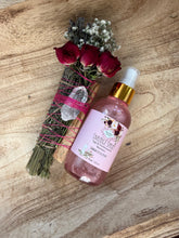 Load image into Gallery viewer, Quartz Crystal Smudge Stick and Cleansing Spray Gift Set