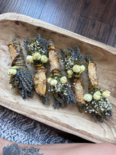 Load image into Gallery viewer, Pineapple Smudge Stick With Flowers, Home Cleansing, Calming Gifts Women, Lavender Smudge Stick, Witchy Accessories, Meditation Altar