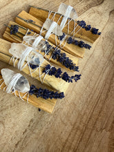 Load image into Gallery viewer, Palo Santo and Lavender Smudge Cleansing Meditation Stick