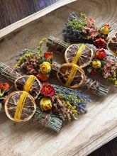 Load image into Gallery viewer, Lavender, Mint and Orange Smudge Stick