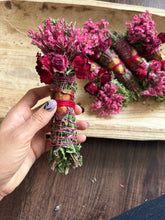 Load image into Gallery viewer, Strawberry, Sage and Cedar Smudge Stick