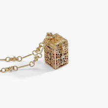 Load image into Gallery viewer, A Court of Thorns and Roses Book Charms Locket Necklace