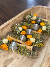 Load image into Gallery viewer, Pyrite, Palo Santo, Sage, Rosemary and Lavender Smudge Stick