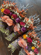 Load image into Gallery viewer, Sunstone Smudge Stick, Cedar and Lavender Smoke Cleansing Wand, Alternative to White Sage