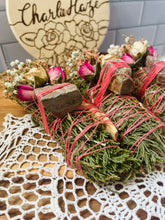 Load image into Gallery viewer, Unakite, Cedar, and Palo Santo Smudge stick