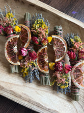 Load image into Gallery viewer, Lavender, Mint and Grapefruit Smudge Stick