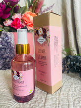 Load image into Gallery viewer, Eucalyptus Shower Steamer Spray Infused Amethyst Crystal