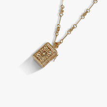 Load image into Gallery viewer, A Court of Thorns and Roses Book Charms Locket Necklace