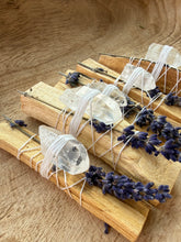 Load image into Gallery viewer, Palo Santo and Lavender Smudge Cleansing Meditation Stick