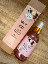 Load image into Gallery viewer, Quartz Crystal Smudge Stick and Cleansing Spray Gift Set