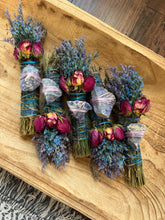 Load image into Gallery viewer, Sodalite, Rosemary and Lavender Smudge Stick