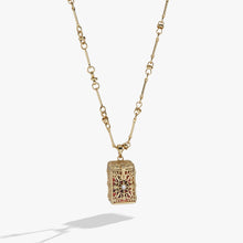 Load image into Gallery viewer, A Court of Thorns and Roses Book Charms Locket Necklace