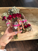 Load image into Gallery viewer, Quartz Crystal, Sage, Rosemary, Lavender and Palo Santo Smudge Stick image 3
