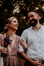 Load image into Gallery viewer, Wedding Garden Flower Dry Flower Bouquet, Boutonniere, Wedding Bouquet, Dried Flower Bouquet
