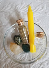 Load image into Gallery viewer, Money Spell, Financial Gain Ritual Set Using the Four Elements