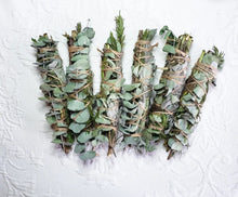 Load image into Gallery viewer, Eucalyptus, Mint, Rosemary, Sage Smudge Stick