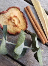 Load image into Gallery viewer, Eucalyptus, Palo Santo, Apple and Cinnamon Smudge Stick