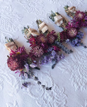 Load image into Gallery viewer, Moonstone Smude Stick with Lavender and Palo Santo Wood