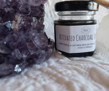 Load image into Gallery viewer, Activated Charcoal Toothpaste + Organic Wooden Toothbrush