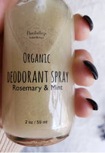 Load image into Gallery viewer, Organic Deodorant Spray
