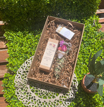 Load image into Gallery viewer, Smudge Stick With Flowers, Valentine's Day, Calming Gifts Women, Witchy Accessories, Meditation Altar, Rose Quartz Smudge Stick, Self-Love