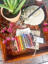 Load image into Gallery viewer, Ritual Herb Rolled Candles For Magic Spells