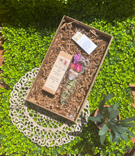 Load image into Gallery viewer, Smudge Stick With Flowers, Home Cleansing, Calming Gifts Women, Witchy Accessories, Meditation Altar, Rose Quartz Smudge Stick, Self-Love