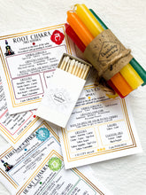 Load image into Gallery viewer, Chakra Meditation Candle Set