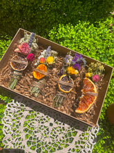 Load image into Gallery viewer, Smudge Stick With Flowers, Home Cleansing, Calming Gifts Women, Witchy Accessories, Meditation Altar, Citrus Smudge Sticks
