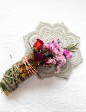 Load image into Gallery viewer, Cement Smudging Tray for your Altar Space