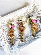 Load image into Gallery viewer, Lavender, Mint, Lime Spring Smudge Stick
