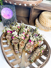 Load image into Gallery viewer, Lavender, Mint, Lime Spring Smudge Stick