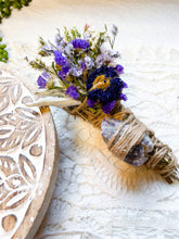 Load image into Gallery viewer, Wholesale Sage- Amethyst Rosemary, Sage, Lavender Smudge stick Bulk Listing of 200
