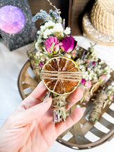 Load image into Gallery viewer, Lavender, Mint, Lime Spring Smudge Stick