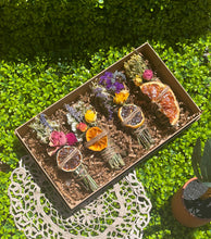 Load image into Gallery viewer, Smudge Stick With Flowers, Home Cleansing, Calming Gifts Women, Witchy Accessories, Meditation Altar, Citrus Smudge Sticks