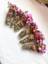 Load image into Gallery viewer, Kiwi, Mint, Palo Santo and Cedar Spring Smudge Stick