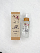 Load image into Gallery viewer, Smudge Spray Infused Crystal Quartz