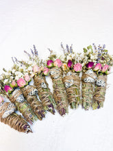 Load image into Gallery viewer, Dalmatian Jasper with Lavender & Mint Smudge stick
