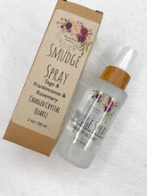 Load image into Gallery viewer, Smudge Spray Infused Crystal Quartz