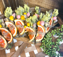 Load image into Gallery viewer, Lavender, Mint, Grapefruit Summer Smudge Stick