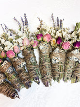 Load image into Gallery viewer, Dalmatian Jasper with Lavender & Mint Smudge stick