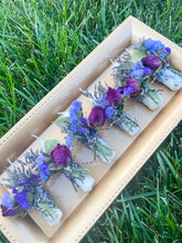 Load image into Gallery viewer, New Moon and Full Moon Intention Candle Packed with Crystals, Herbs, and Flowers