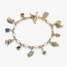 Load image into Gallery viewer, A Court of Thorns and Roses Book Covers Charm Toggle Bracelet
