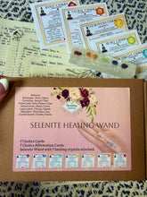 Load image into Gallery viewer, Selenite Healing Reiki Chakra Wand
