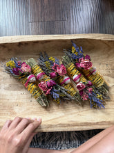 Load image into Gallery viewer, Desert Rose, Palo Santo, Sage, Rosemary and Lavender Smudge Stick
