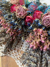 Load image into Gallery viewer, Rainbow fluorite, Pink + Blue, Sage &amp; Lavender Smudge Stick
