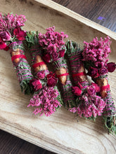 Load image into Gallery viewer, Strawberry, Sage and Cedar Smudge Stick
