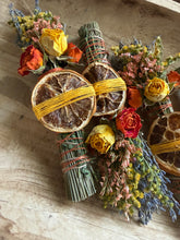 Load image into Gallery viewer, Lavender, Mint and Orange Smudge Stick
