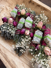Load image into Gallery viewer, Dalmatian Jasper, Lavender and Mint Smudge Stick
